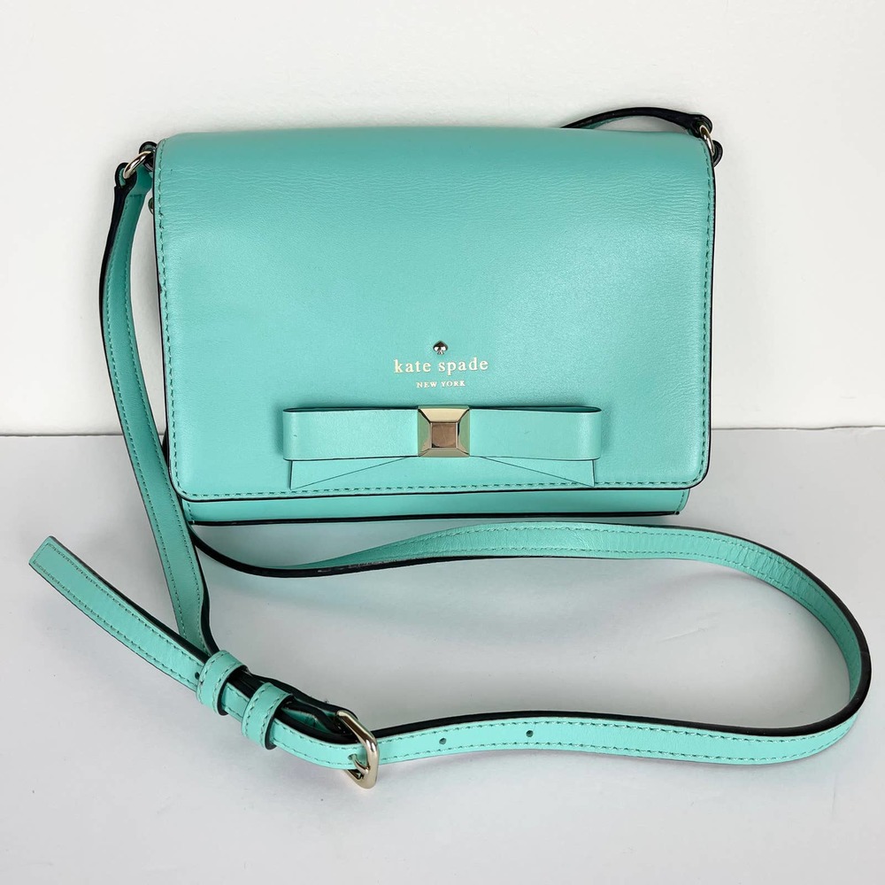 Kate Spade Holly Street Rubie Crossbody Bag Giverny Blue